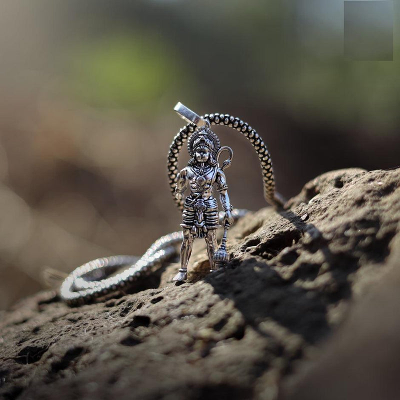 Lord Hanuman Pendant with Chain -  Store_name 