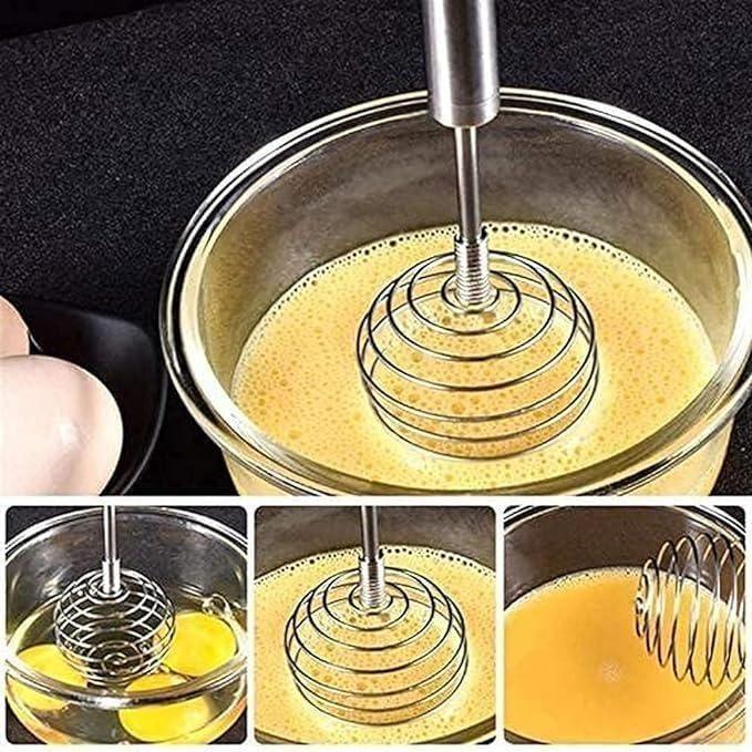 Steel Wire Egg Whisk Hand Egg Mixer -  Store_name 