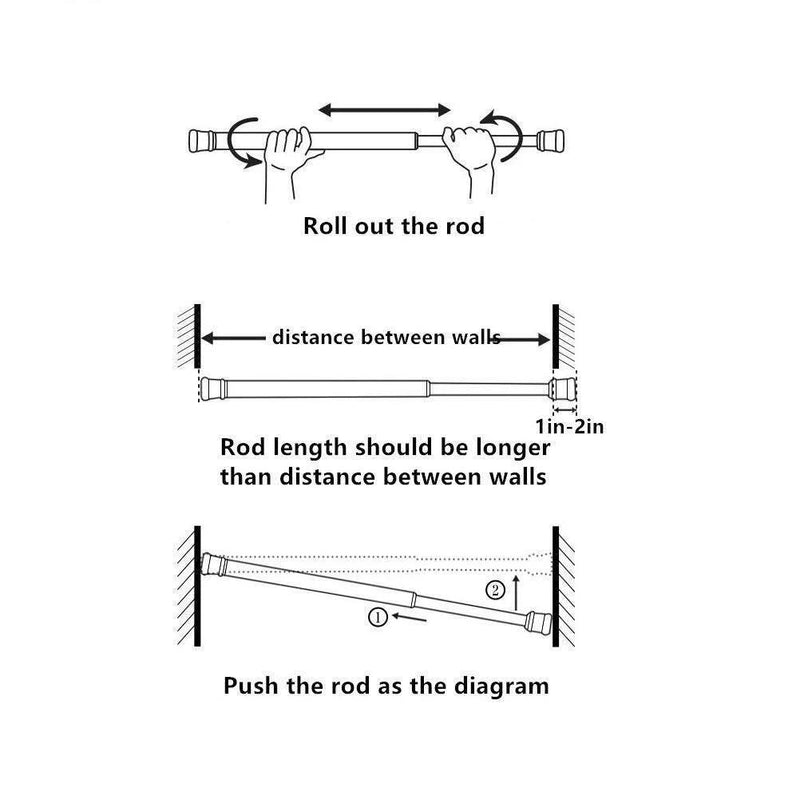 Drill-Free Multifunctional Adjustable Rod -  Store_name 