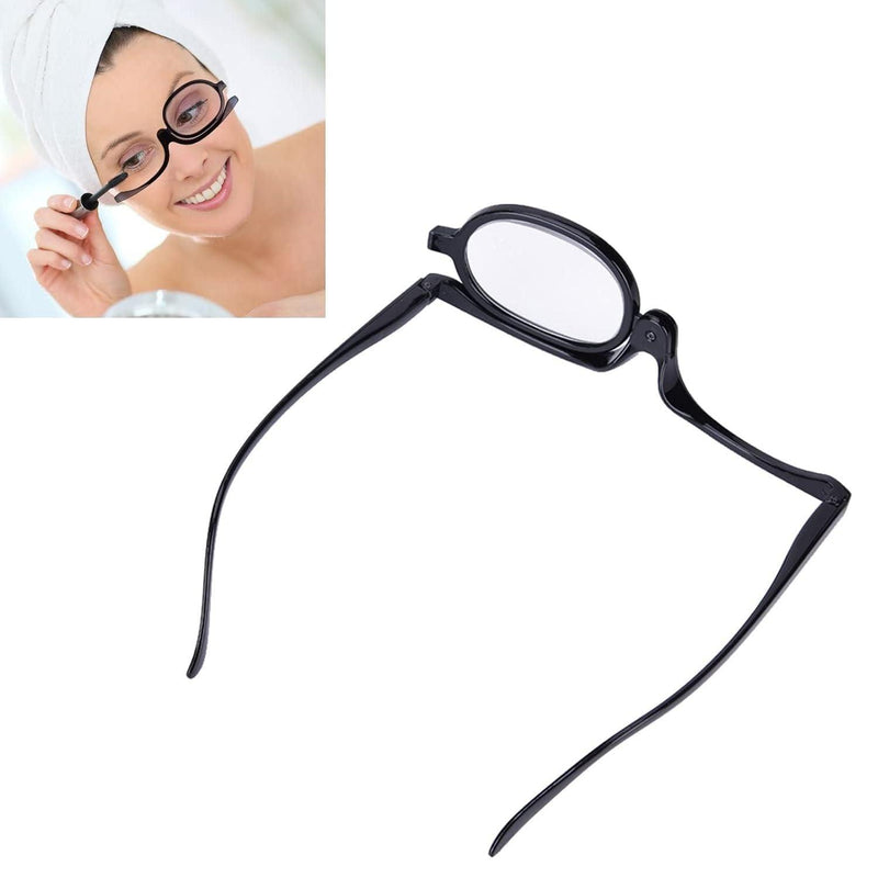 Eye makeup glasses single lens rotating glasses women -  Store_name 