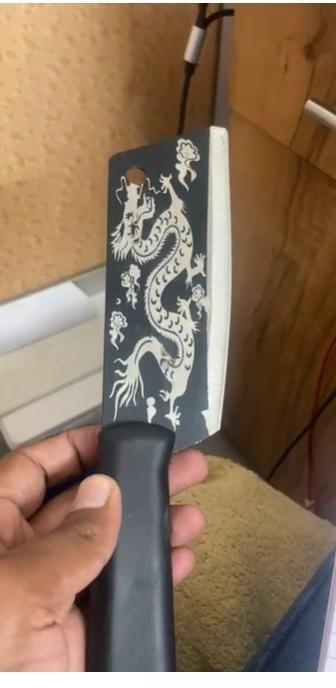 Dragon Chopping Knife Stainless Steel Blade -  Store_name 