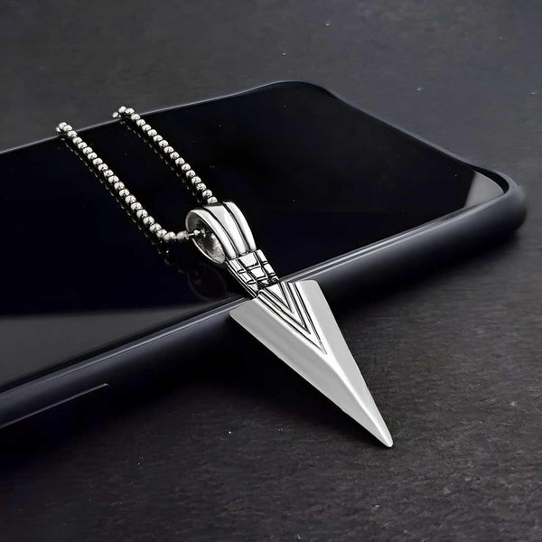 Saizen Arrow Silver Locket Pendant -  Store_name 