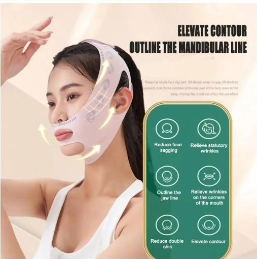 Face Slimming Bandage V Line Face Shaper Chin Cheek Lifting Belt -  Store_name 