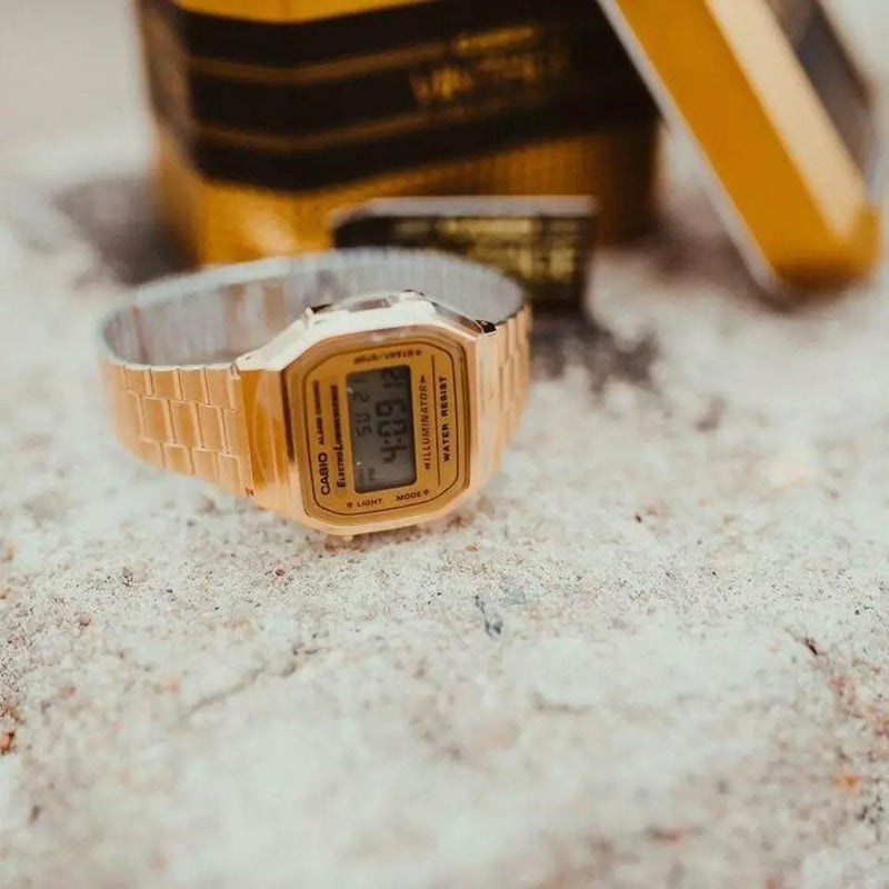 Casio Vintage Digital Gold Unisex Watch -  Store_name 