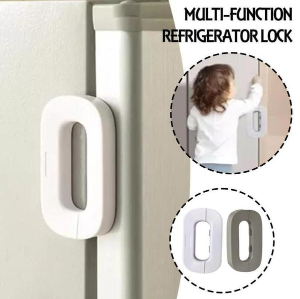 Refrigerator Lock l Cabinet Locks with Strong Adhesive -  Store_name 