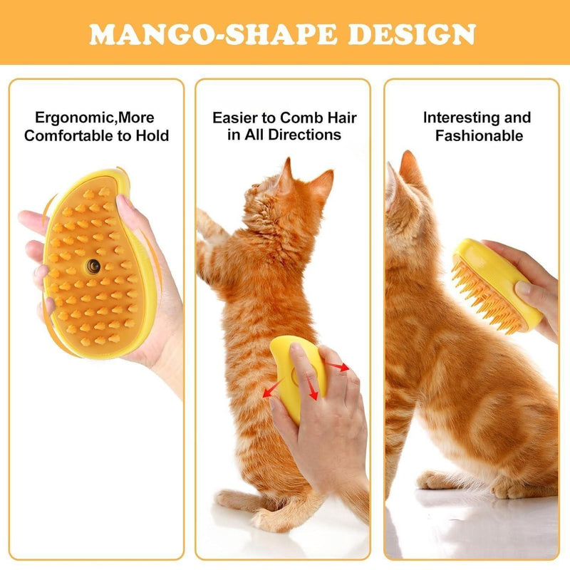 Steaming Pet Hairbrush -  Store_name 