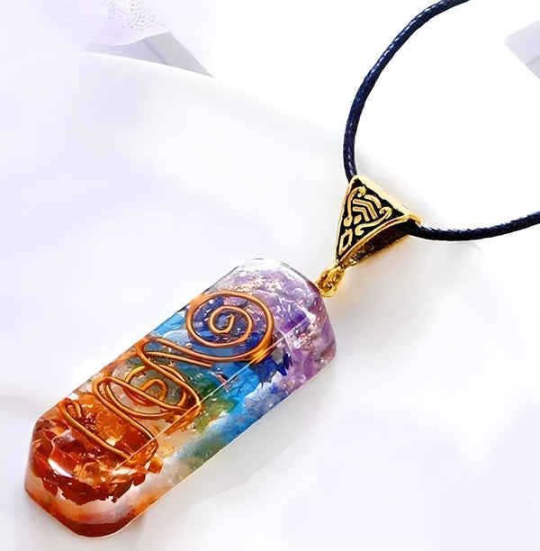 Titanium Quartz Stone Pendant -  Store_name 