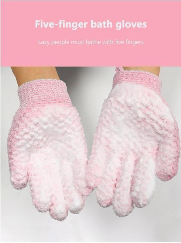 Five Figure Bath Gloves -  Store_name 