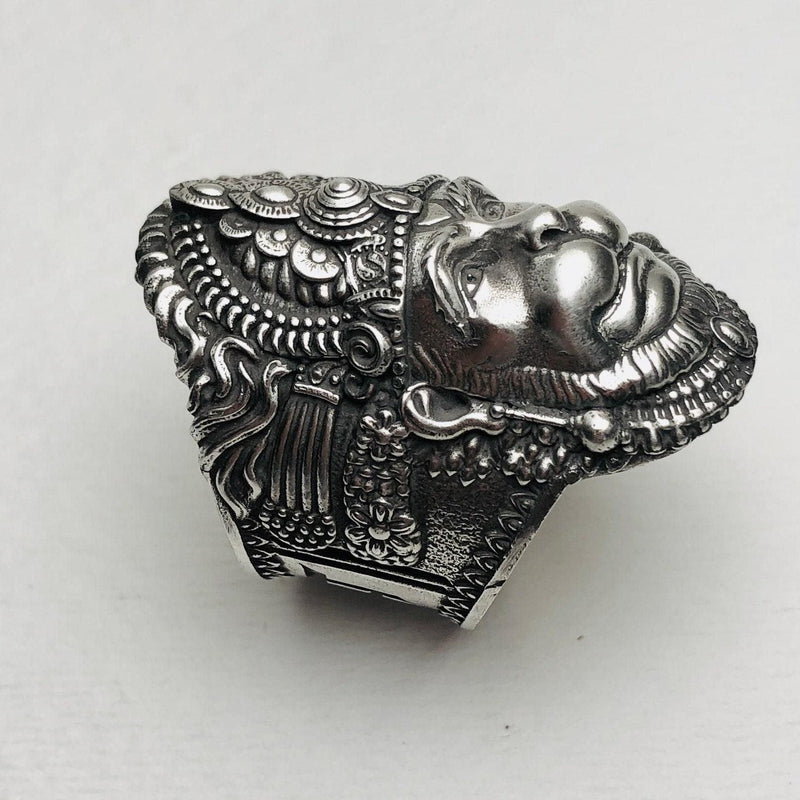 Hanuman Ring Sterling Silver -  Store_name 