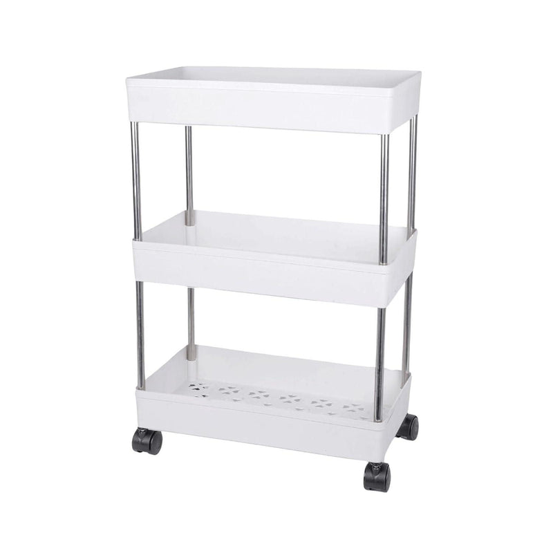 Multipurpose Storage Organizer Slim Rack Shelf With Wheels -  Store_name 