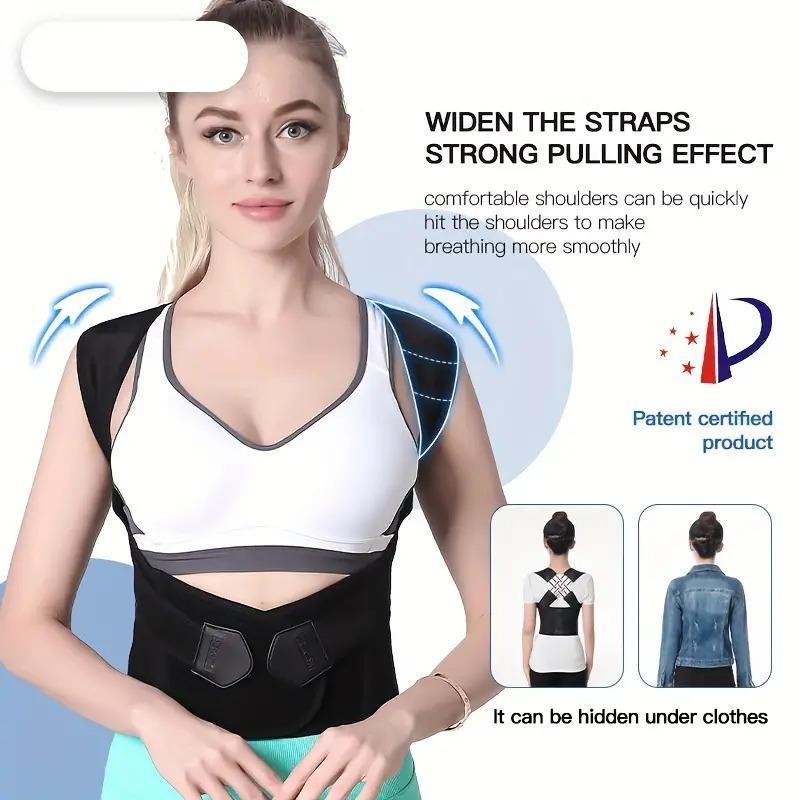 Adjustable Back Posture Corrector/ Slouching Relieve Pain Belt Women Men -  Store_name 