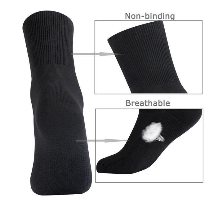 Socks Non-Binding Loose Top Socks Cotton Material Non-slip and Breathable -  Store_name 