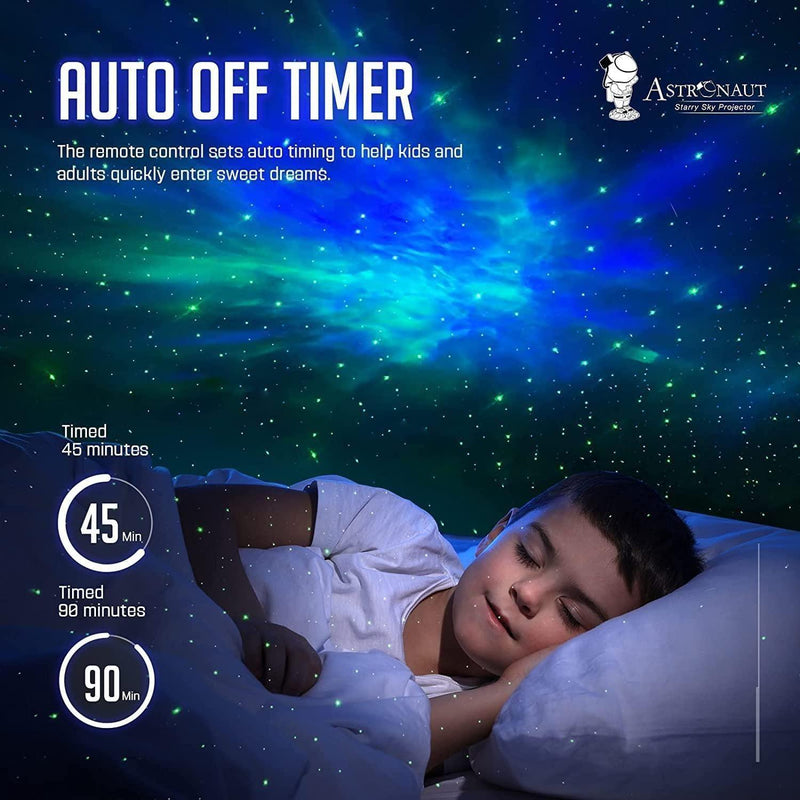 Astronaut Galaxy Projector - 360 Magnetic Head Rotation, Remote Control -  Store_name 