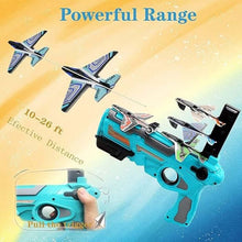 Airplane Launcher Gun,Safe and Fun Shooting Guns for Kids,Paper Foam Gliders for Quick and Easy|Best Gift for Boys Kids Children, Assorted