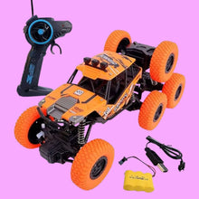 8 Wheeler Rock Crawler RC 8 Wheel Car Monster Truck Car 1:18 Scale Toys for 3+ Years Old Kids Boys (Multi-Color) (8 Wheeler Car)