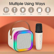 Bluetooth Speaker with Karaoke Mic