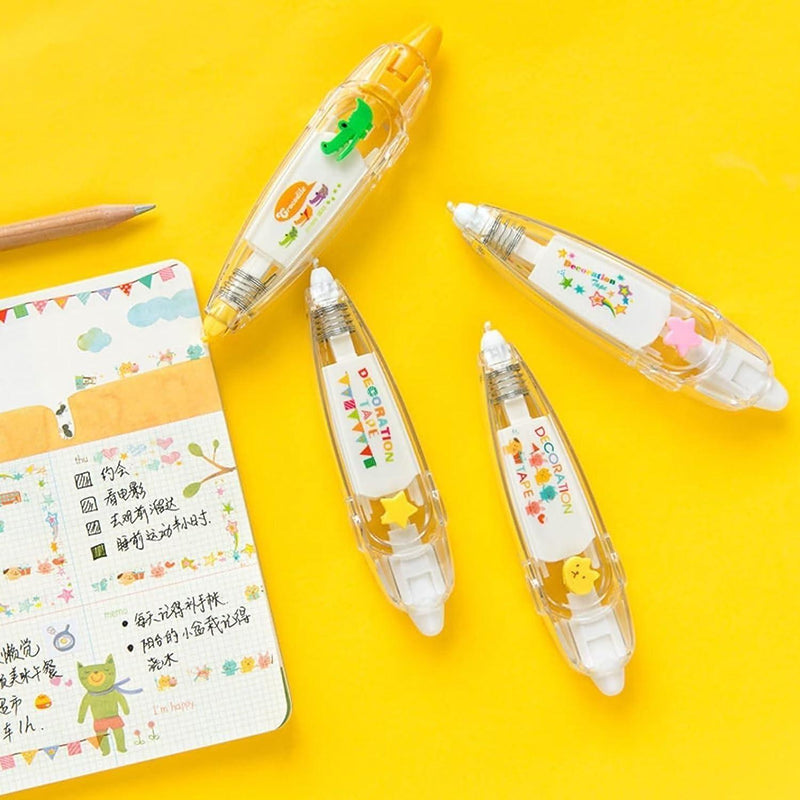 Decoration Tape Cute Novelty Sticker Pen Machine Pack of 2 -  Store_name 