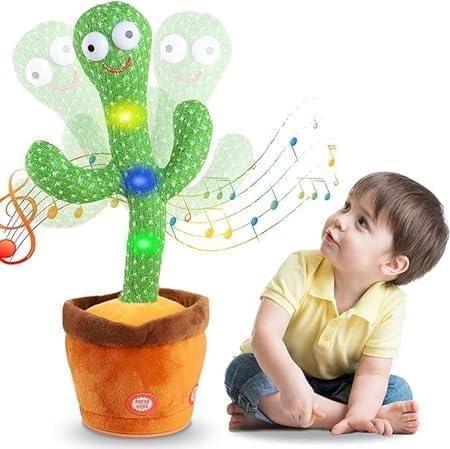 LED Musical Dancing & Mimicry Cactus Toy -  Store_name 