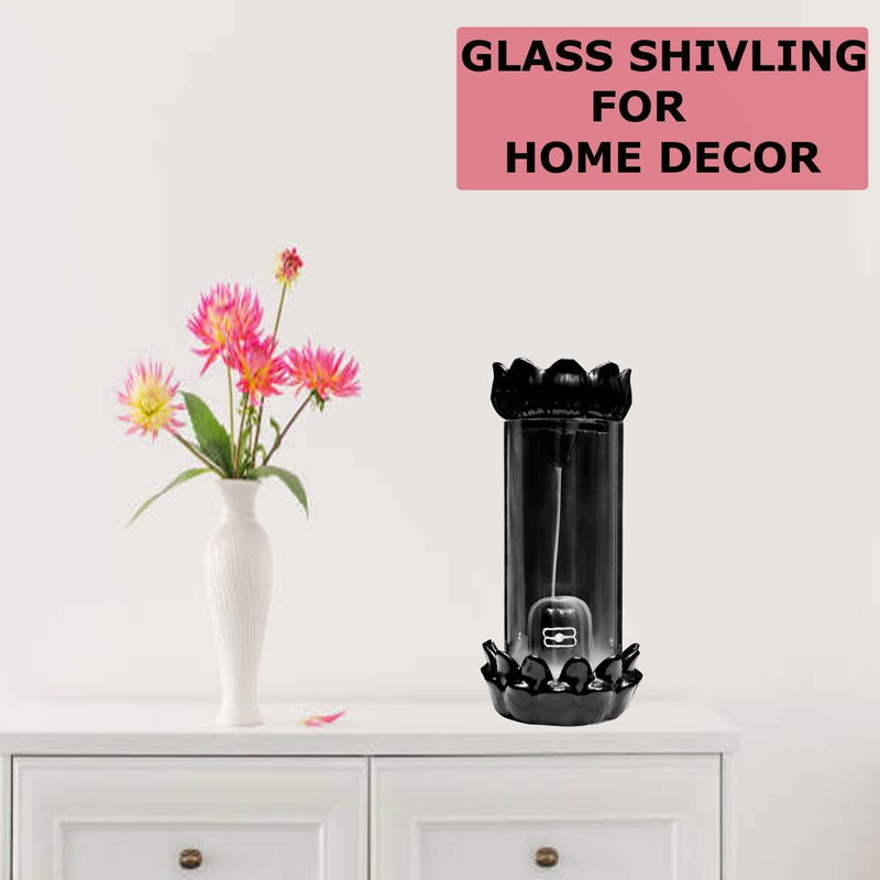 Shiva Linga Cylinder Glass -  Store_name 