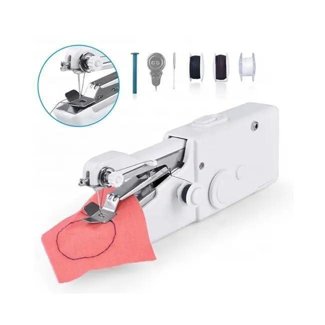 Stitch Handheld Cordless Portable White Sewing Machine -  Store_name 