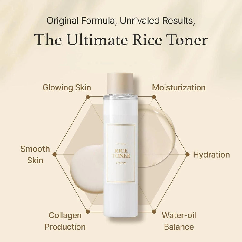 I'm from Rice Toner for Glowing Skin 100ml -  Store_name 