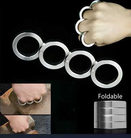 Stainless Steel Outdoor Rotatable Folding Ring (Pack of 1) -  Store_name 