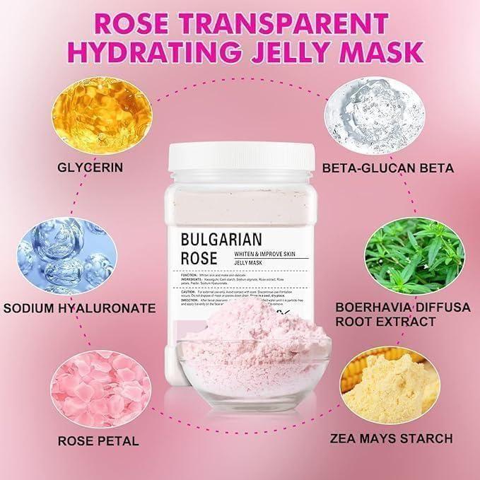 Professional Peel-Off Hydro Bulgarian Rose Jelly Face Mask -  Store_name 