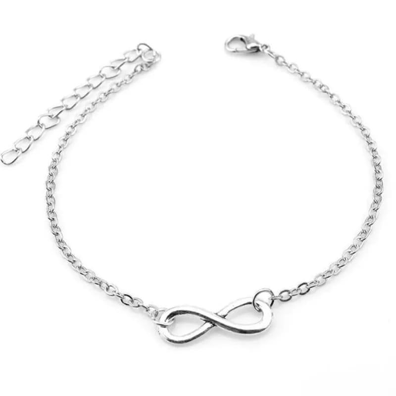 AVR JEWELS Shinning Infinity Bracelet For Women and Girls -  Store_name 