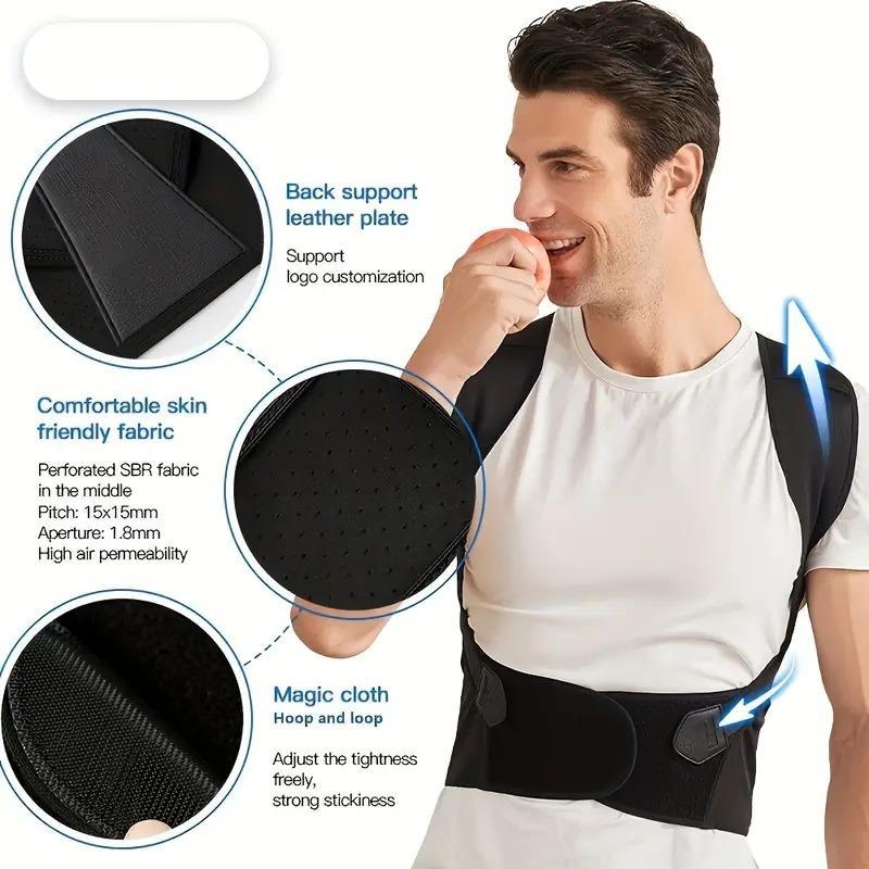 Adjustable Back Posture Corrector/ Slouching Relieve Pain Belt Women Men -  Store_name 