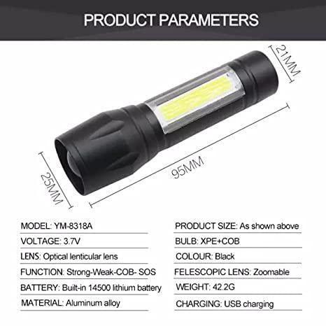 Mini Portable LED Torch -  Store_name 