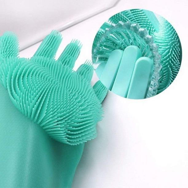 Cleaning Gloves - Magic Silicon Cleaning Gloves -  Store_name 