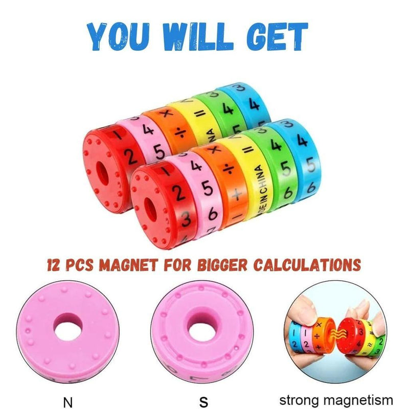 Math Wheel For Kids Education(Pack Of 1 )( 6 pieces) -  Store_name 