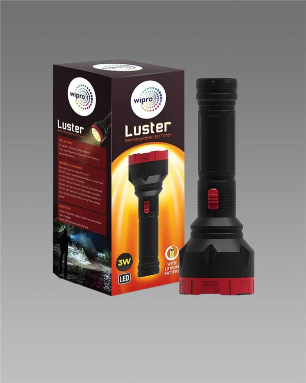 Led Bright Rechargeable Torch (Assorted Color) -  Store_name 