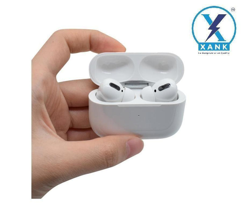 XANK Air-pods Pro with Wireless Charging Case with Sensor Enabled Bluetooth Headset (White, True Wireless) -  Store_name 