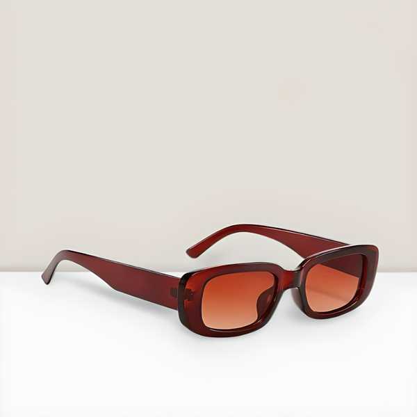 Unisex Square Frame Sunglasses