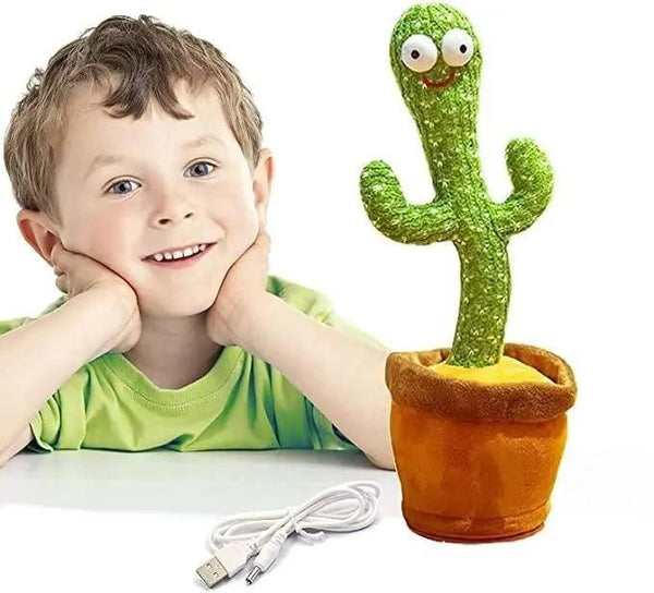 LED Musical Dancing & Mimicry Cactus Toy -  Store_name 