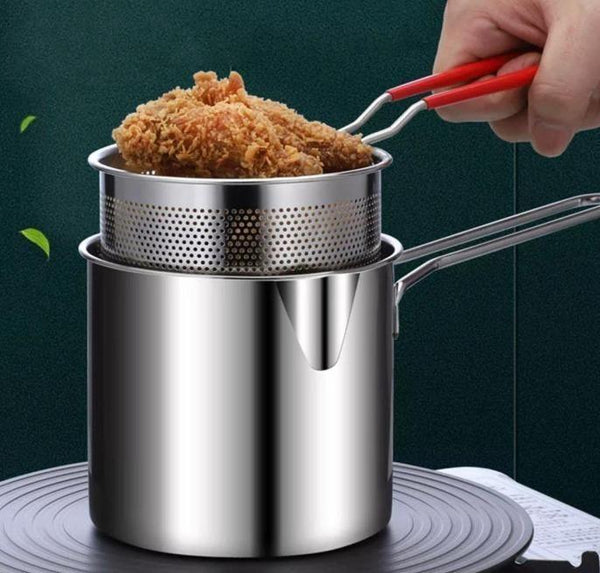 Stainless Steel Deep Fryer Pot -  Store_name 