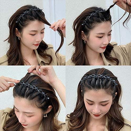 Twist Hairband 4 Piece, Trunk Plastic Hair Band -  Store_name 