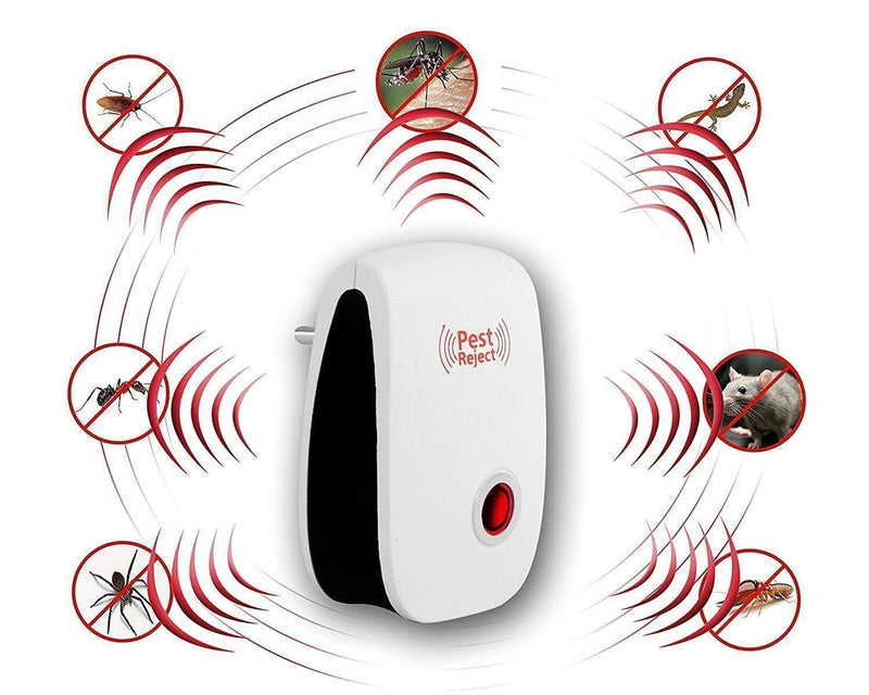 Ultrasonic Pest Repeller for Mosquito, Cockroaches, etc (Pack of 2) -  Store_name 