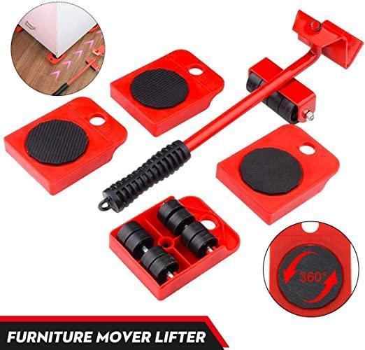 Furniture Lifter -Furniture Lifter Mover Tool Set Heavy Duty Furniture Shifting Lifting Moving Tool with Wheel Pads -  Store_name 