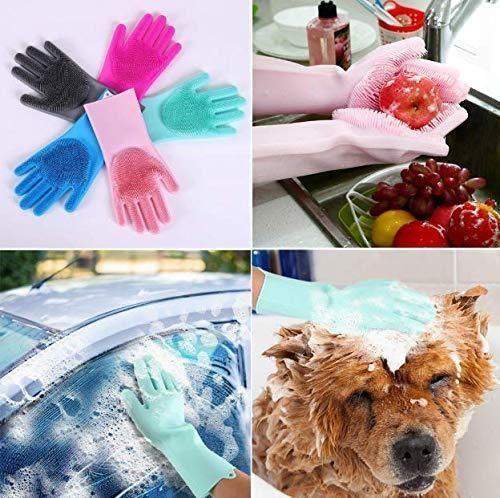 Gloves - Magic Silicone Cleaning Gloves ( 1 Pair ) -  Store_name 