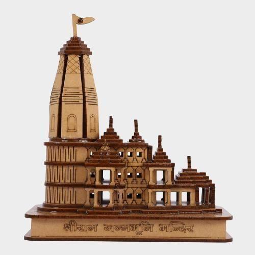 Decorative Showpiece Wood Temple for Gift -  Store_name 