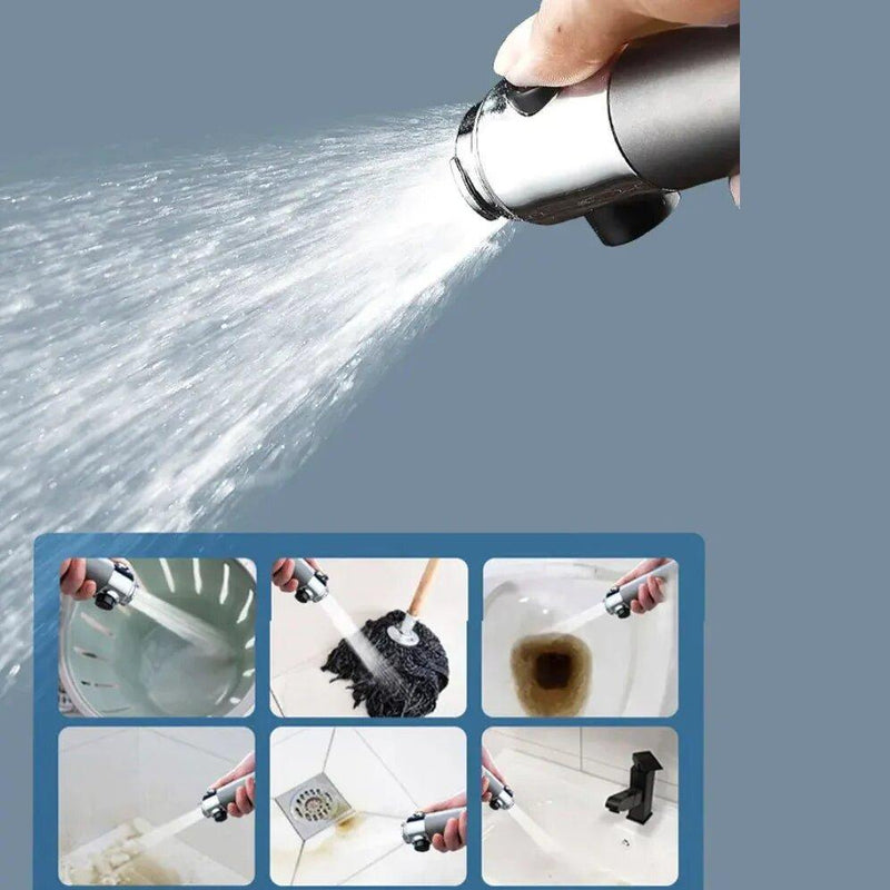 High Pressure 3-Setting Handheld filtration brush Shower head -  Store_name 