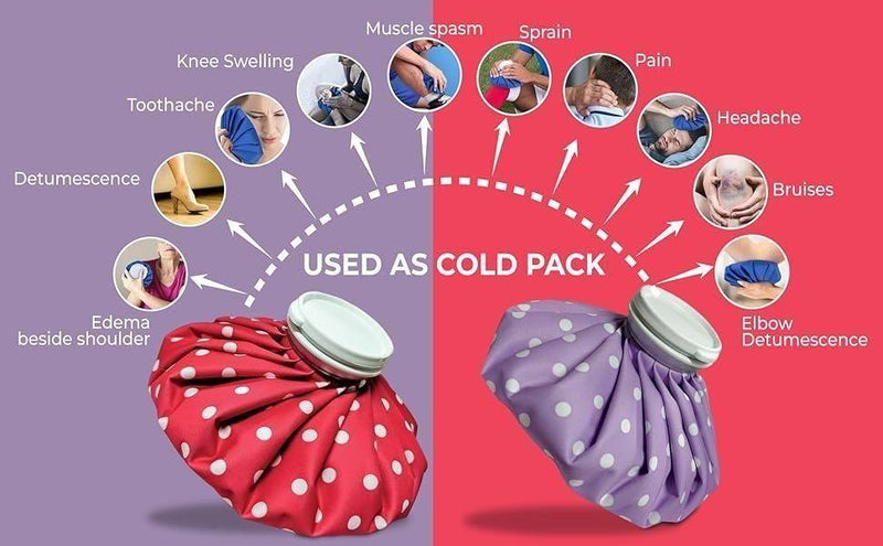 9 inch Hot Water Bag Ice bag For Pain Relief -  Store_name 