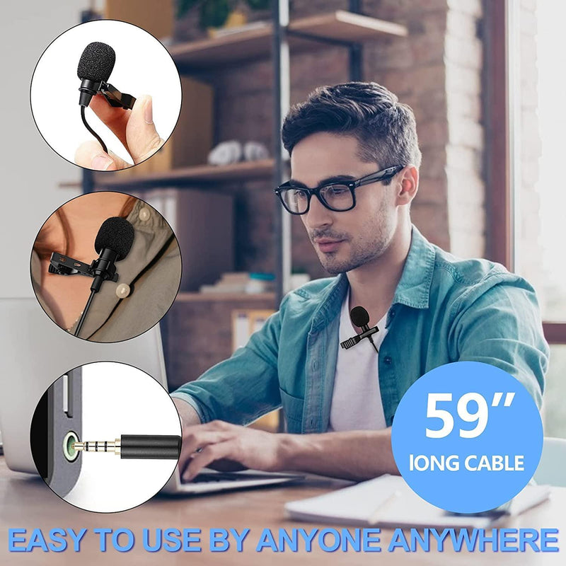 Dynamic Lapel Collar USB Omnidirectional Mic -  Store_name 