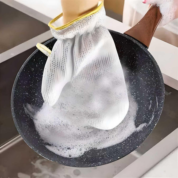 Reusable Kitchen Gloves For Washing Dishes Wiping Pots -  Store_name 