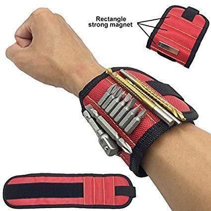 Magnetic Wrist Band for Holding Small Metal Accessories & Tools -  Store_name 