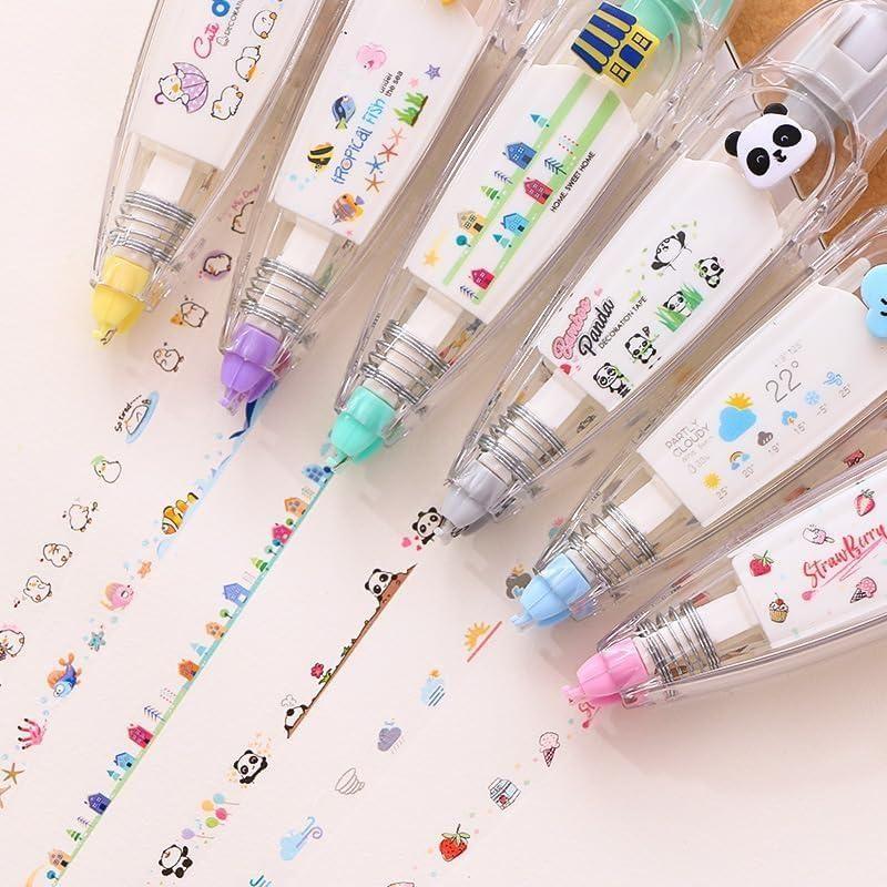 Decoration Tape Cute Novelty Sticker Pen Machine Pack of 2 -  Store_name 