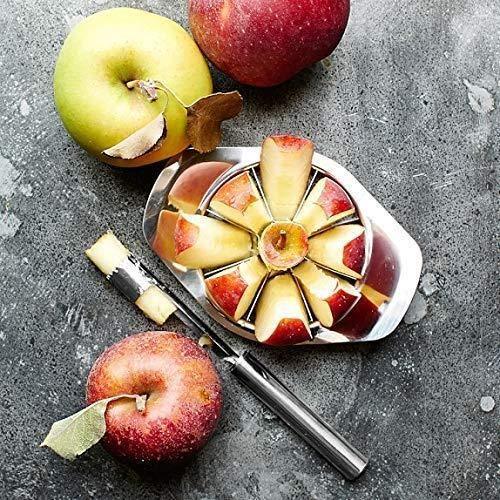 Stainless Steel Apple Fruit Cutter with 8 Blades -  Store_name 