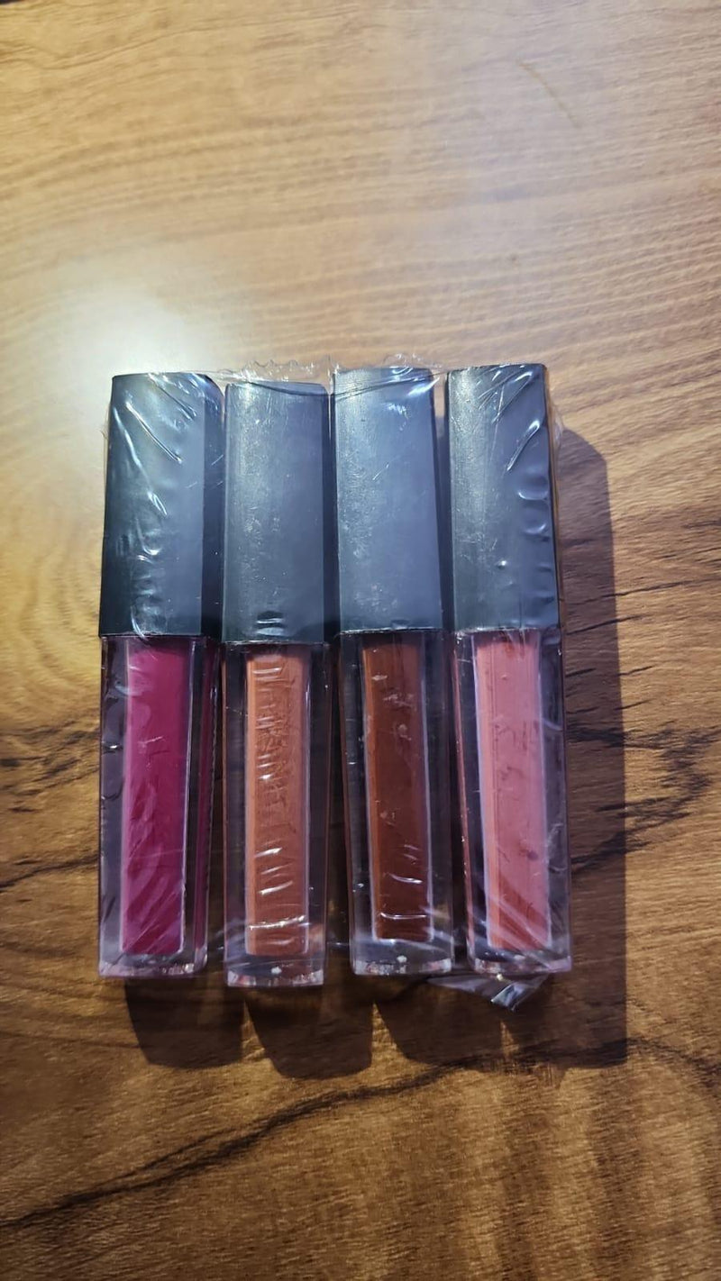 Nude Red Edition Different Shades Liquid Lipstick Set of 4 (16ml) -  Store_name 